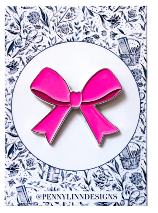 Bow Needle Minder (Pink)