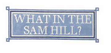 What in the Sam Hill?