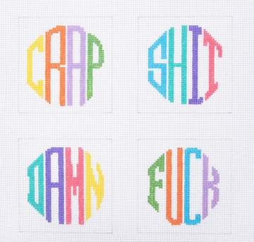 Multicolor Dirty Coasters