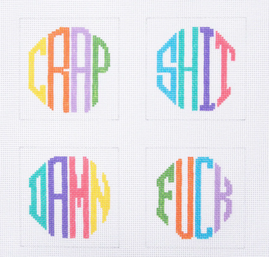 Multicolor Dirty Coasters