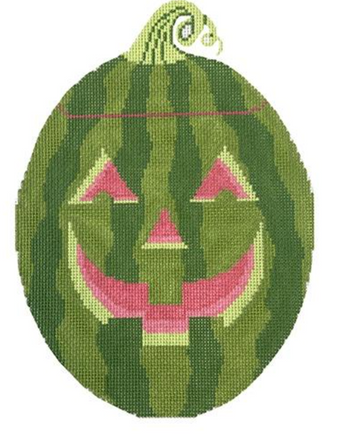 Watermelon Jack'o'lantern