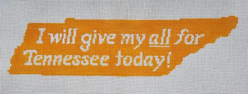 I Will Give My All For Tennessee
