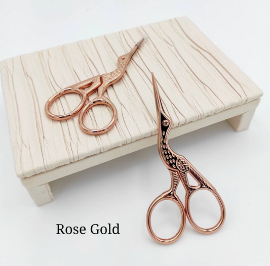 Stork Sharp Scissors (Rose Gold)