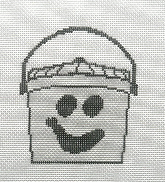 Boo Bucket White