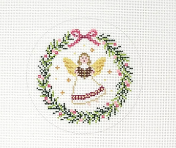 Angel with Songbook Wreath