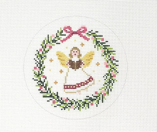 Angel with Songbook Wreath