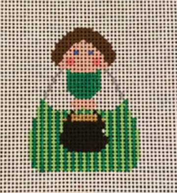 Green Pot of Gold Angel