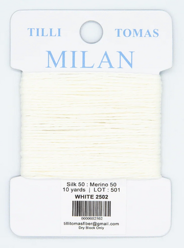 Milan Card 2502 White