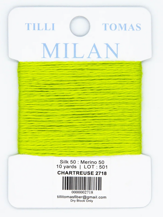 Milan Card 2718 Chartreuse