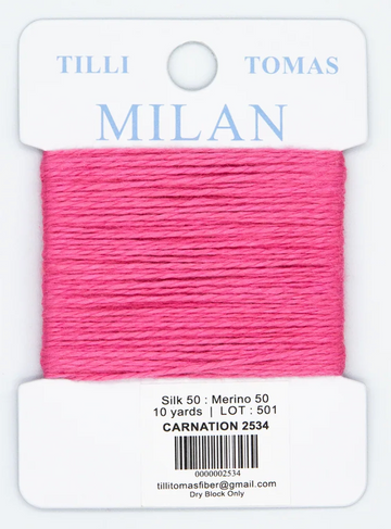 Milan Card 2534 Carnation