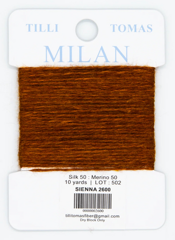 Milan Card 2600 Sienna