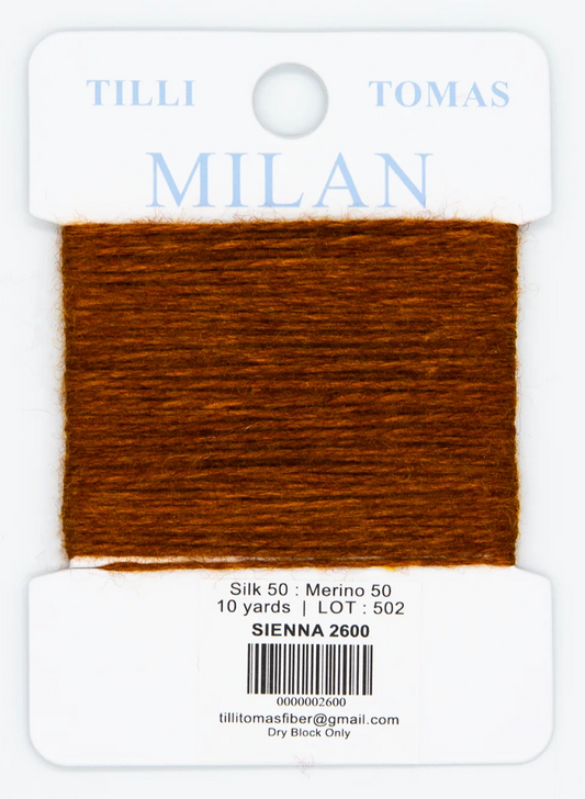 Milan Card 2600 Sienna