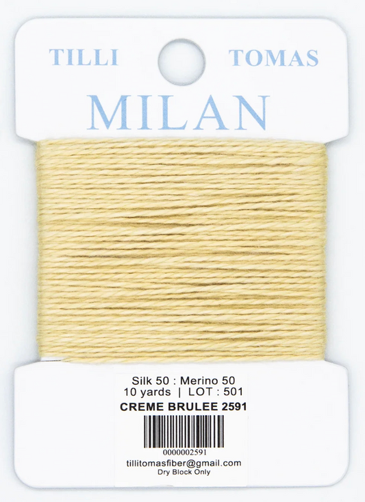 Milan Card 2591 Creme Brulee