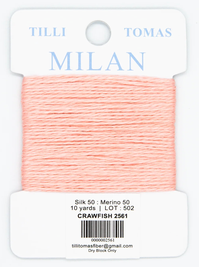 Milan Card 2561 Crawfish – Canvas Queen Needlepoint