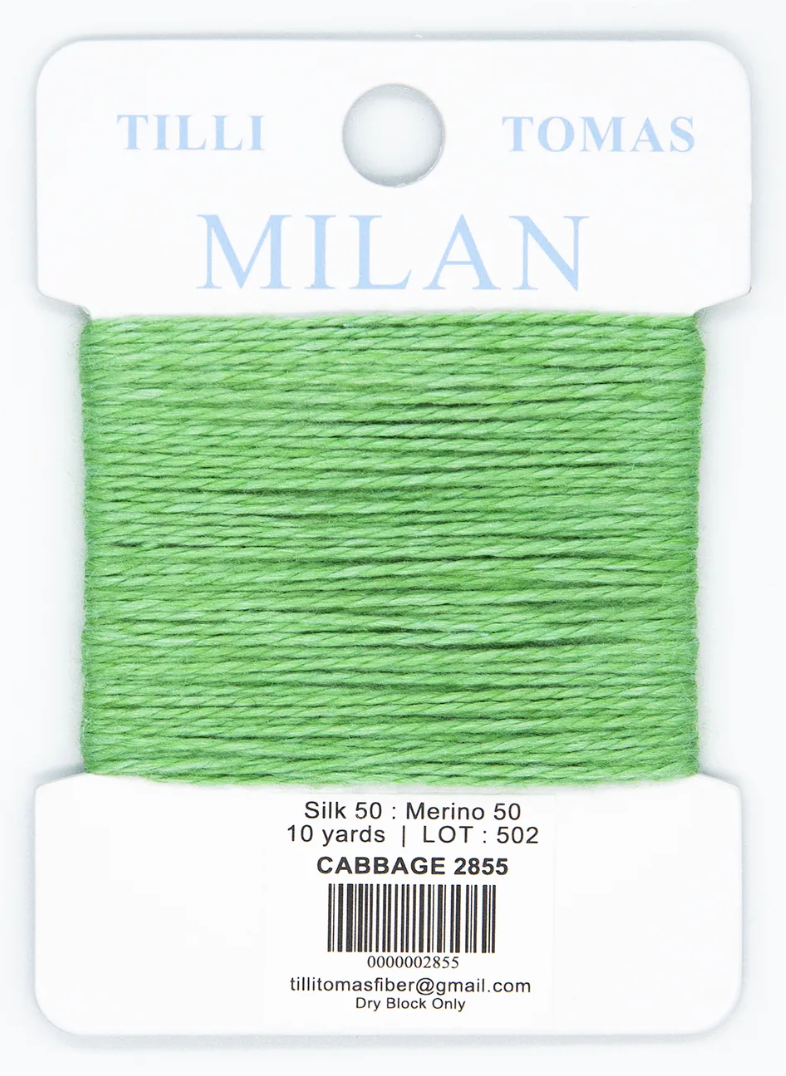 Milan Card 2855 Cabbage – Canvas Queen Needlepoint