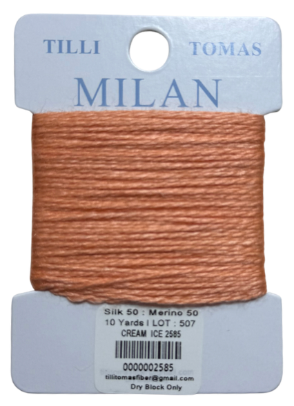 Milan Card 2585 Cream Ice