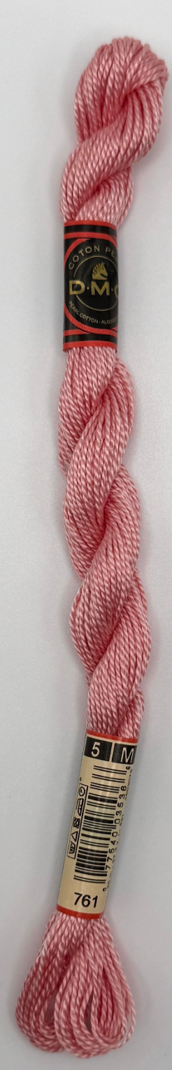 DMC 5 Perle Cotton #761 Salmon Light