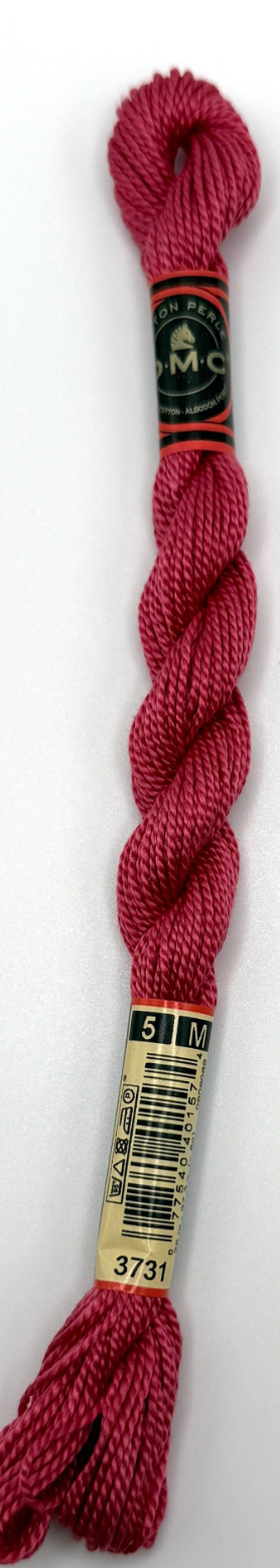 DMC 5 Perle Cotton #3731 Dusty Rose Very Dark
