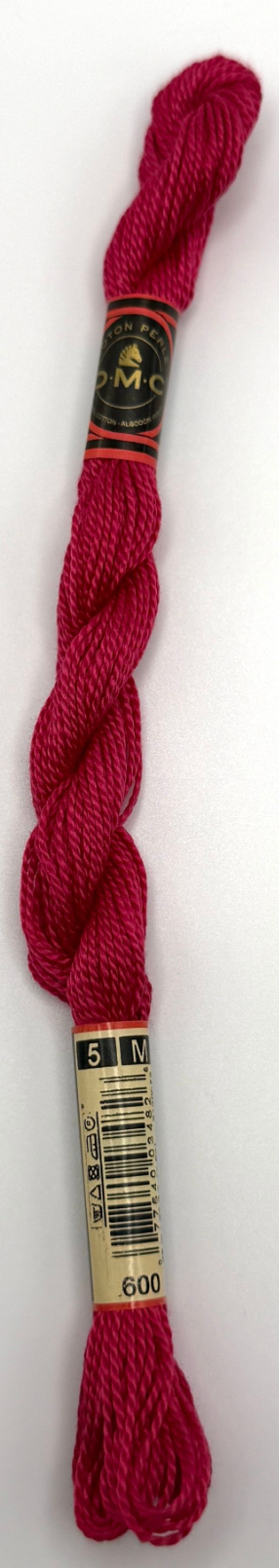 DMC 5 Perle Cotton #600 Cranberry Very Dark