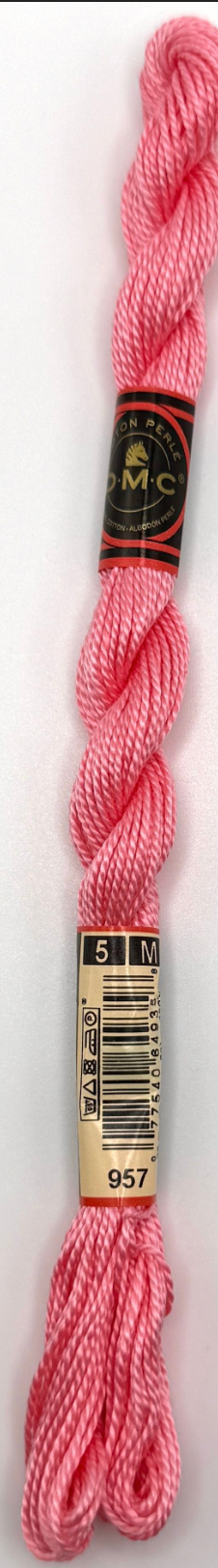 DMC 5 Perle Cotton #957 Geranium Pale