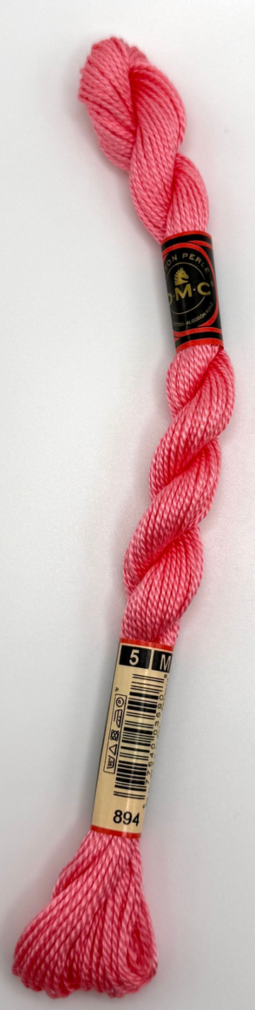 DMC 5 Perle Cotton #894 Carnation Very Light