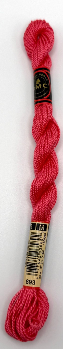DMC 5 Perle Cotton #893 Carnation Light