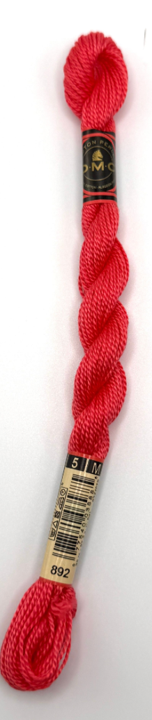 DMC 5 Perle Cotton #892 Carnation Medium