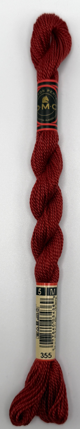 DMC 5 Perle Cotton #355 Terra Cotta Dark
