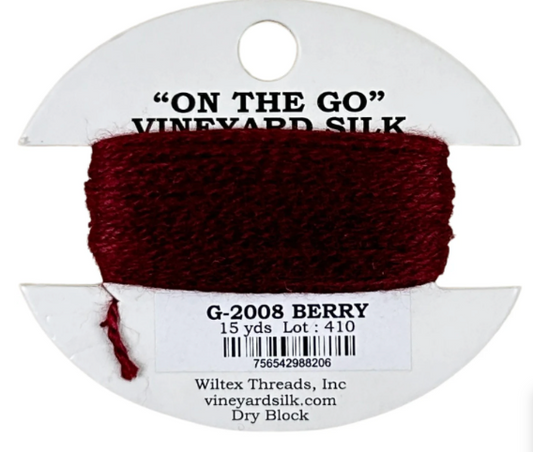 Vineyard Silk Card G-2008 Berry