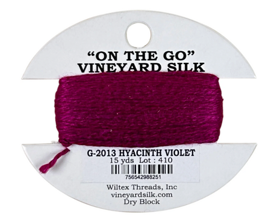 Vineyard Silk Card G-2013 Hyacinth Violet