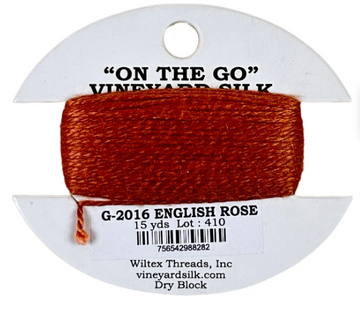 Vineyard Silk Card G-2016 English Rose