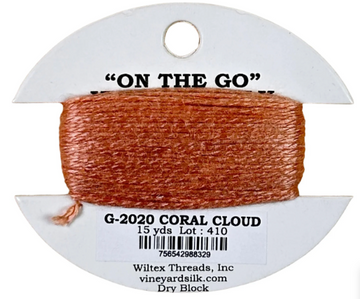 Vineyard Silk Card G-2020 Coral Cloud