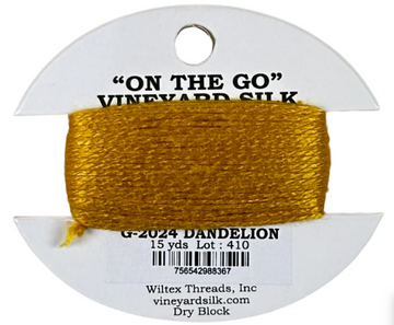 Vineyard Silk Card G-2024 Dandelion