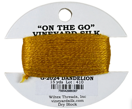 Vineyard Silk Card G-2024 Dandelion