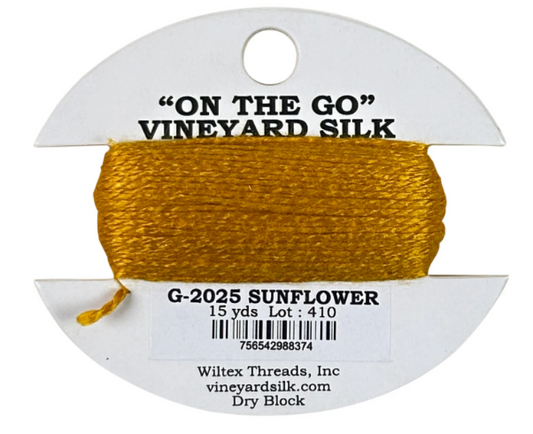 Vineyard Silk Card G-2025 Sunflower