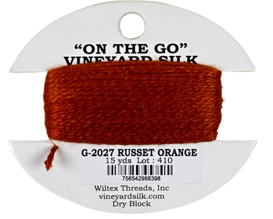 Vineyard Silk Card G-2027 Russet Orange