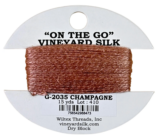 Vineyard Silk Card G-2035 Champagne