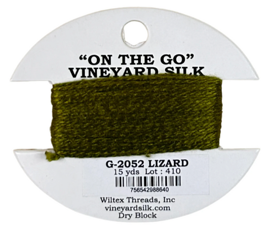 Vineyard Silk Card G-2052 Lizard