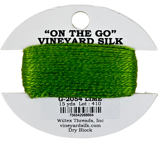 Vineyard Silk Card G-2054 Lime