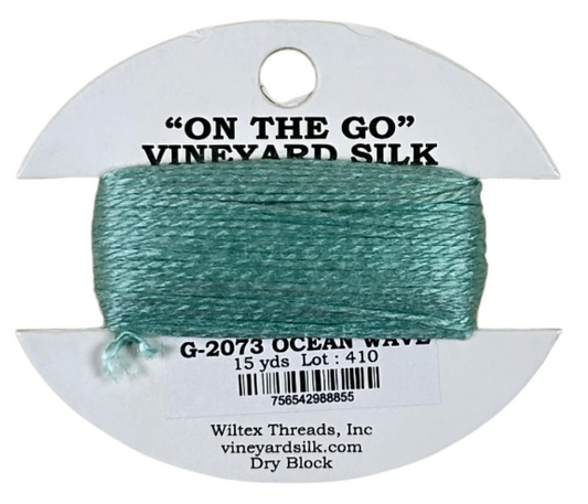 Vineyard Silk Card G-2073 Ocean Wave