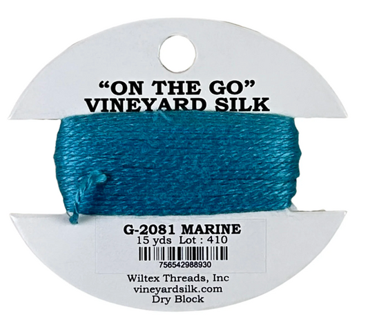 Vineyard Silk Card G-2081 Marine