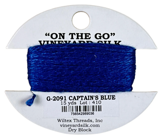 Vineyard Silk Card G-2091 Captains Blue