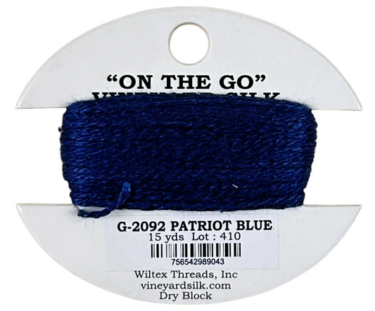 Vineyard Silk Card G-2092 Patriot Blue