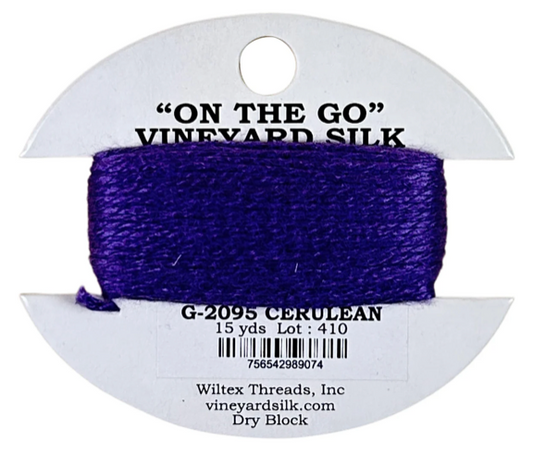Vineyard Silk Card G-2095 Cerulean