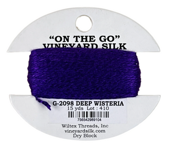Vineyard Silk Card G-2098 Deep Wisteria