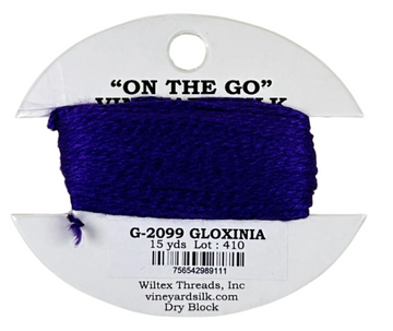 Vineyard Silk Card G-2099 Gloxinia