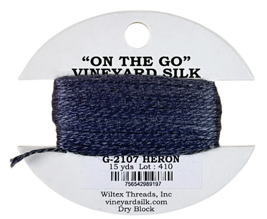 Vineyard Silk Card G-2107 Heron