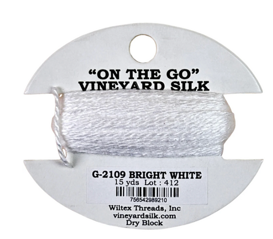 Vineyard Silk Card G-2109 Bright White