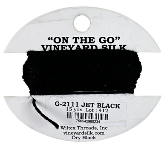 Vineyard Silk Card G-2111 Jet Black