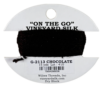 Vineyard Silk Card G-2113 Chocolate